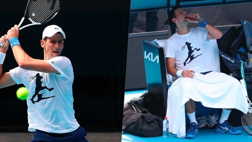 Riecco Djokovic: allenamento a Melbourne!