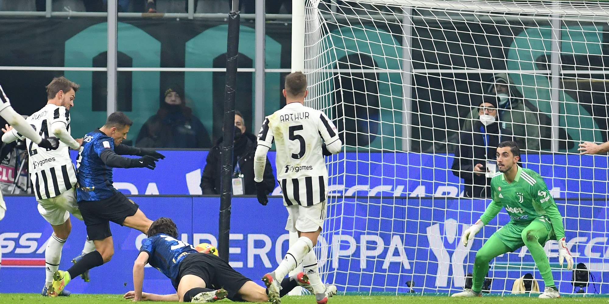 Supercoppa Italiana, la Juve si congratula con l'Inter sui social