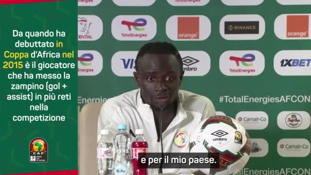 Senegal in finale, Mané: "Felice? Basta guardarmi in faccia"