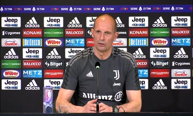 Allegri: "Con Vlahovic le responsabilità sono distribuite in modo equo"