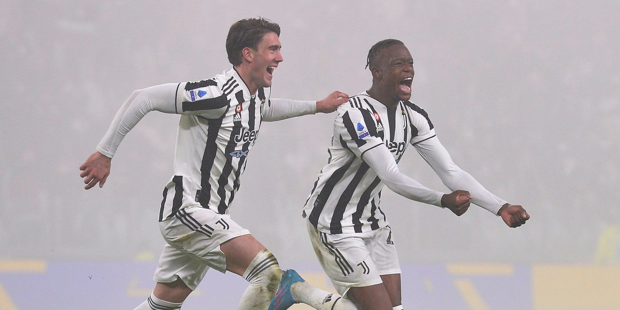 Juve-Verona 2-0: Vlahovic e Zakaria show, Allegri sorride