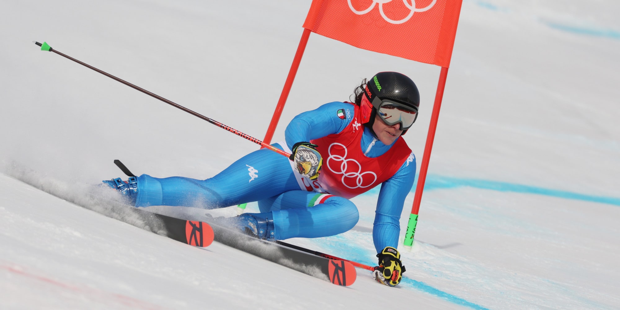 Brignone storica, medaglia d'argento nello Slalom gigante