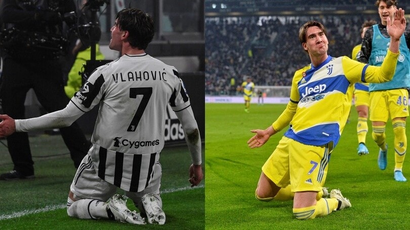 Vlahovic, l'esultanza con inchino alla Chiesa: "Eccomi qua, Juve"