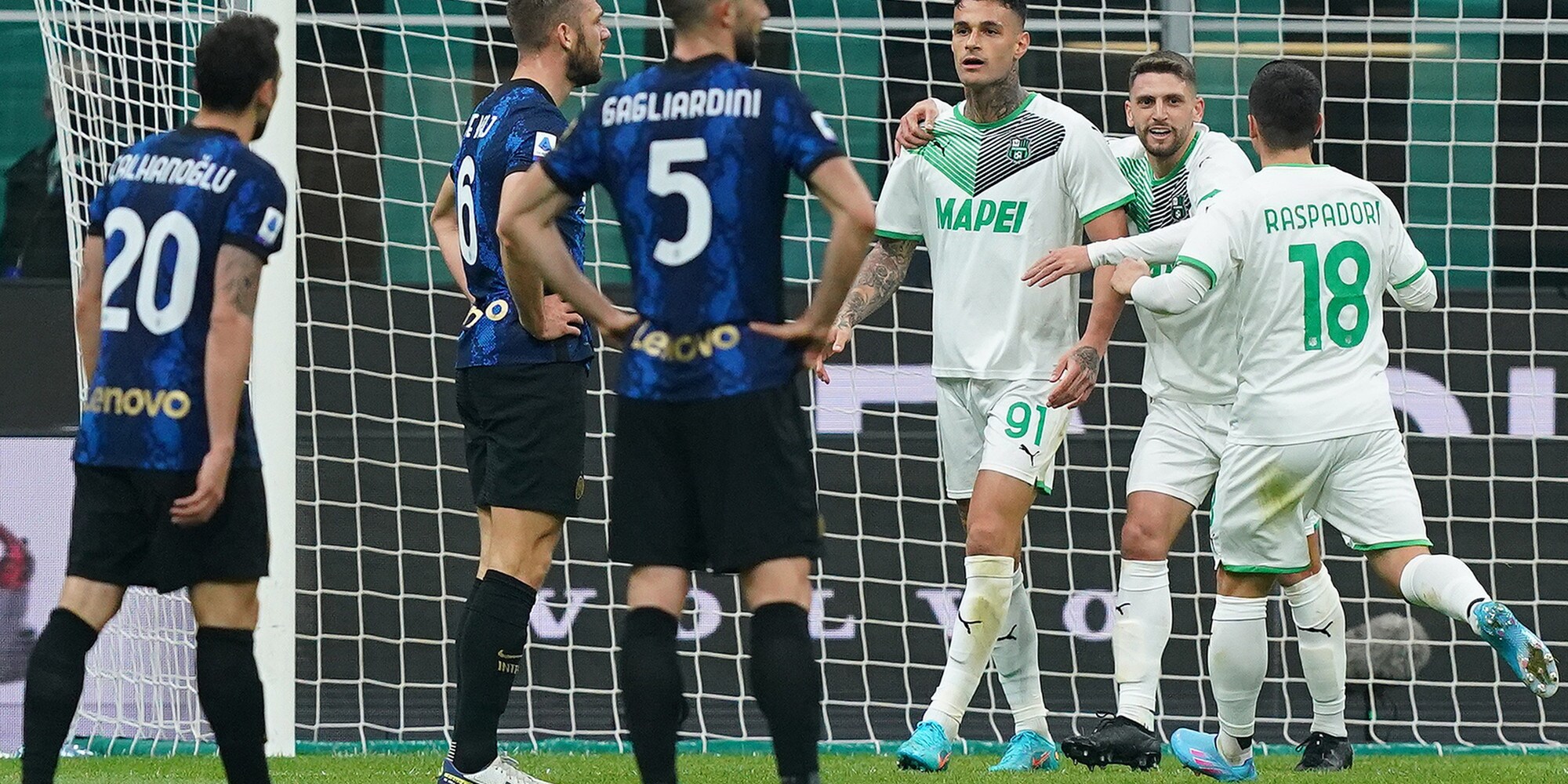 L’Inter non si riprende la vetta: impresa Sassuolo a San Siro!
