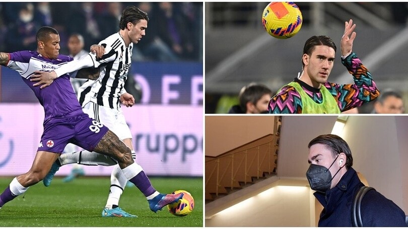 Fiorentina-Juve, Vlahovic al Franchi da ex: la serata del serbo