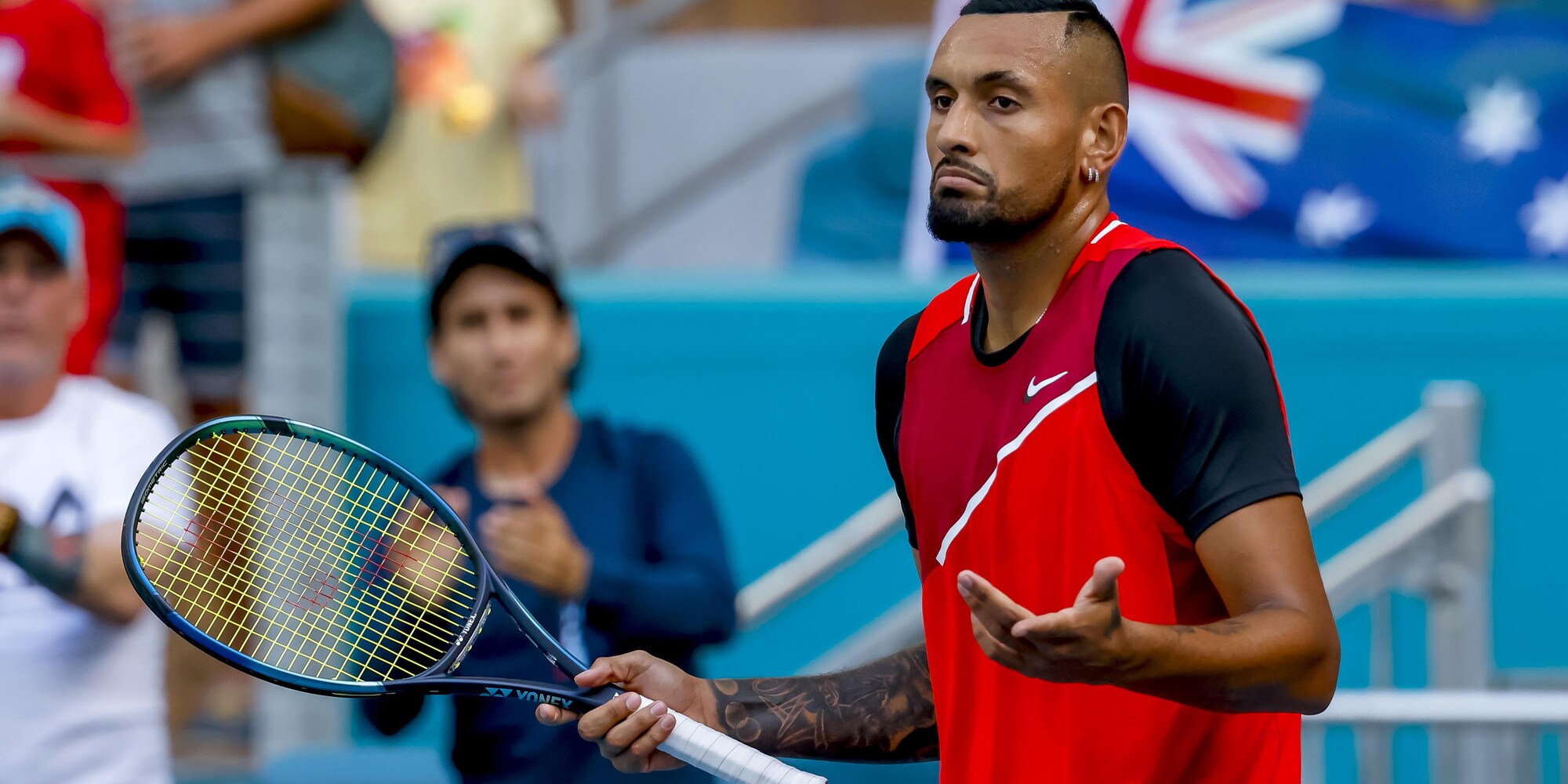 Atp Houston, Kyrgios in rimonta passa al secondo turno