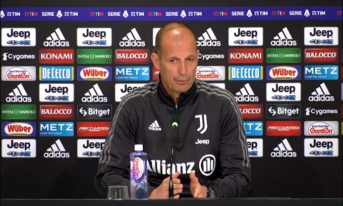 Allegri: "Reazione post Inter? Può essercene una solamente..."