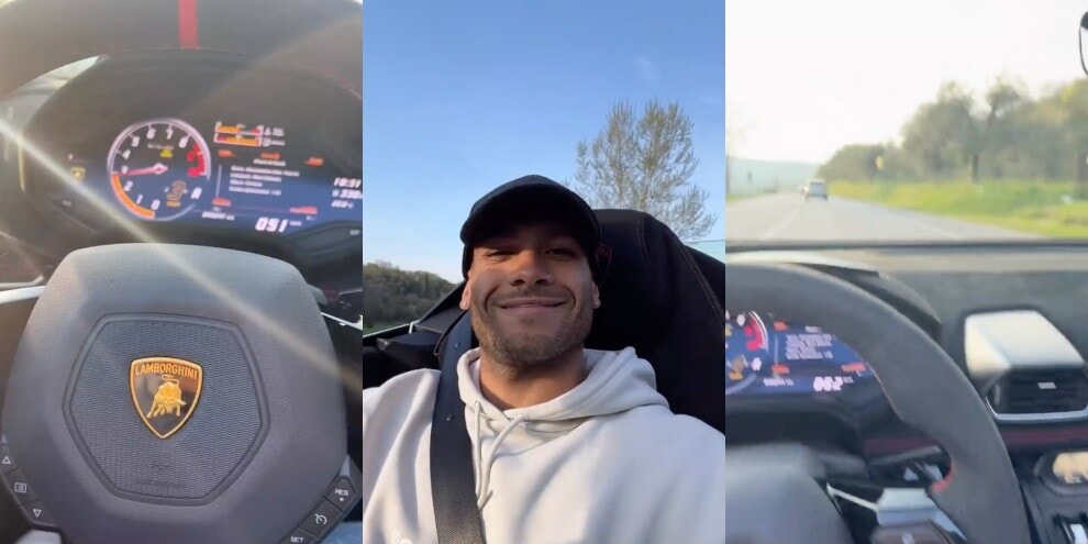 Jacobs, una Lamborghini Huracan Spyder per sfrecciare ancora più veloce