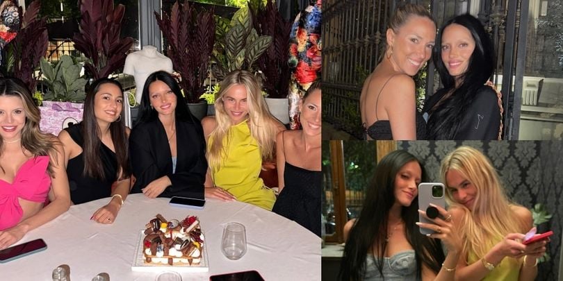 Lady Juve alla festa di Oriana Sabatini FOTO