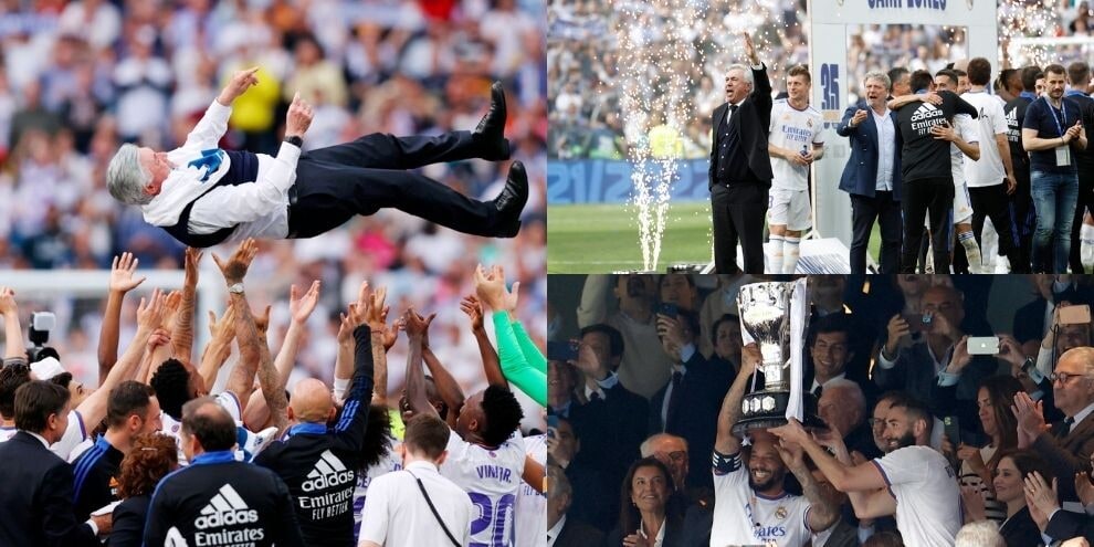 Real Madrid, Ancelotti conquista la Liga: che festa al Bernabeu!