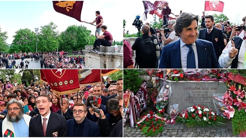 Bagno di folla per il Grande Torino: Belotti acclamato dai tifosi