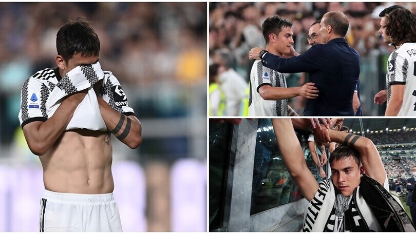 Juve, l'ultima di Dybala allo Stadium: esce dal campo in lacrime