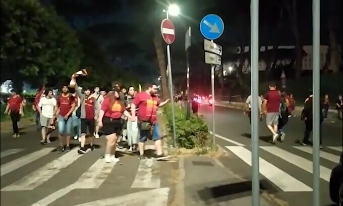 Roma, gioia pazzesca! La città in festa