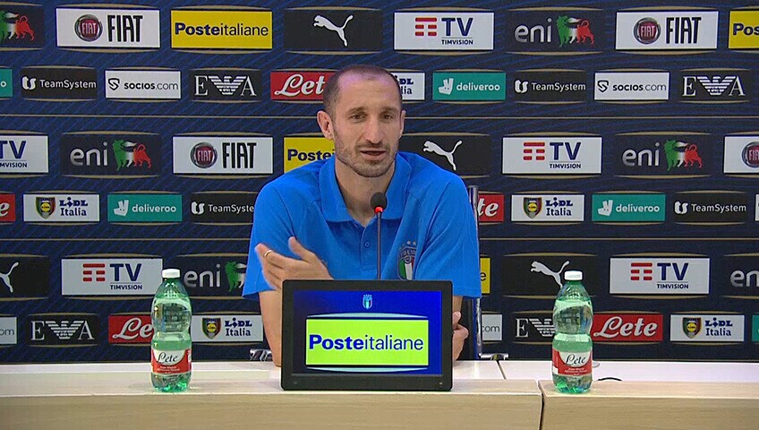 Chiellini:"Bastoni il mio erede in nazionale"