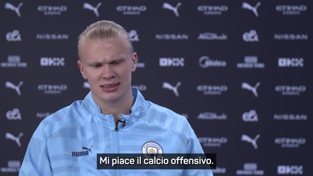 Haaland si prende il City: "Mi sento a casa. Con Guardiola non vediamo l'ora"