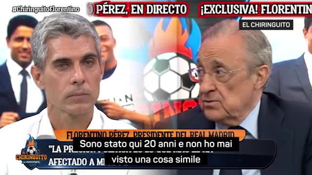 Florentino Perez: "Ecco perché Mbappé è rimasto al PSG..."