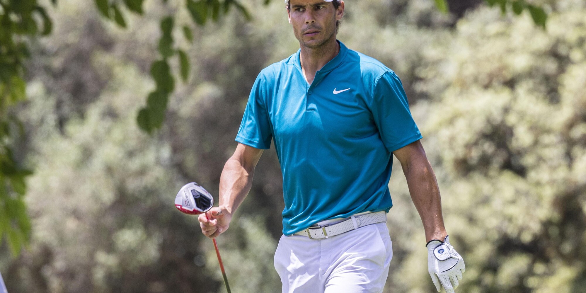 Nadal, non solo tennis: super anche nel golf