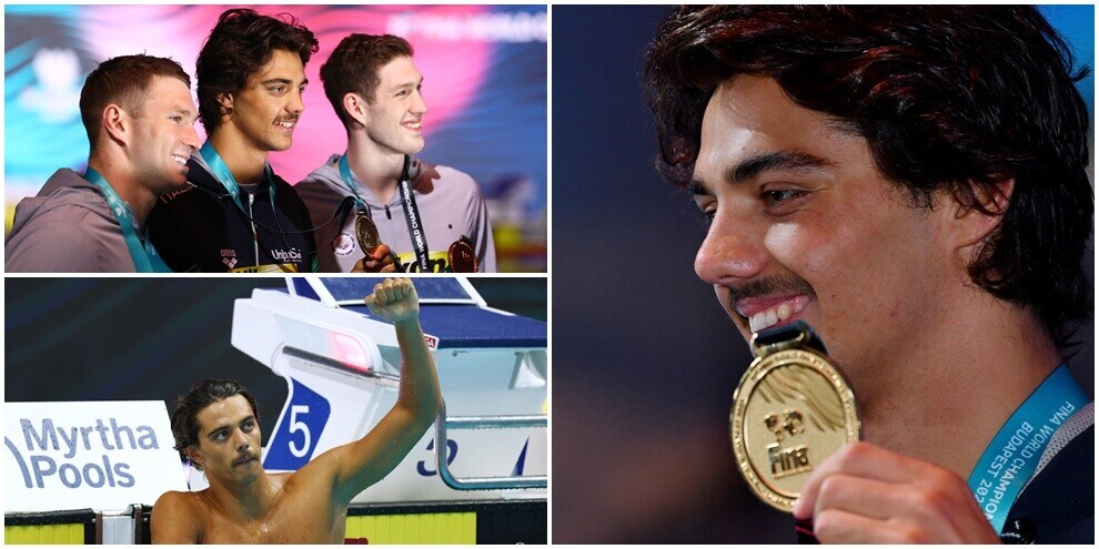 Oro e record ai Mondiali: Ceccon fa festa sul podio di Budapest