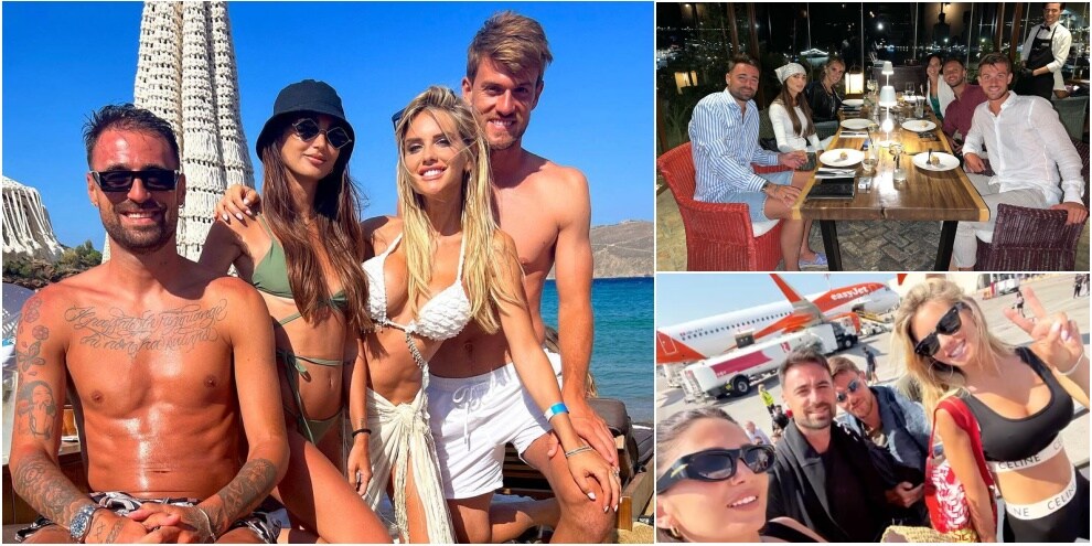 Pinsoglio e Rugani salutano Mykonos: le cartoline della vacanza bianconera