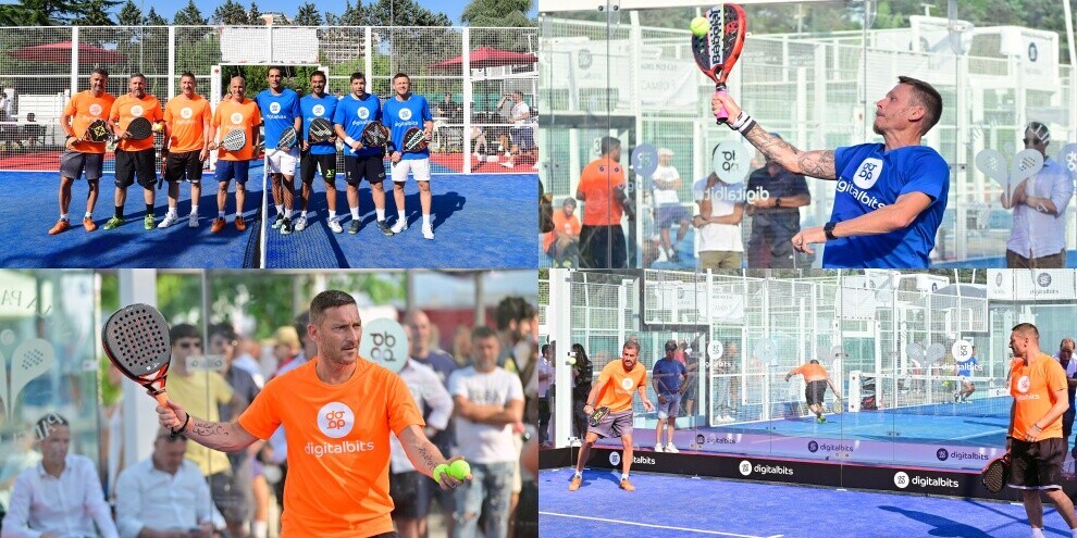 Roma-Lazio, è derby anche nel padel: che spettacolo al Villa Pamphili!