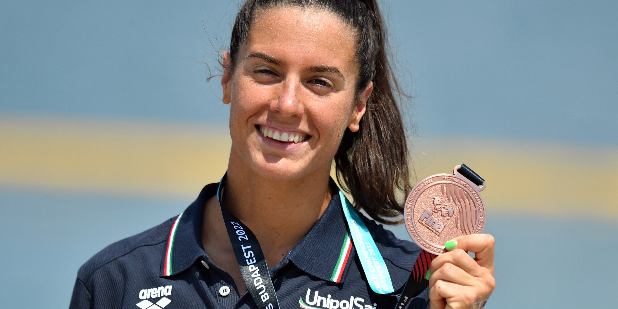 La Gabbrielleschi festeggia sul podio: 17ª medaglia per l'Italia, è record ai Mondiali