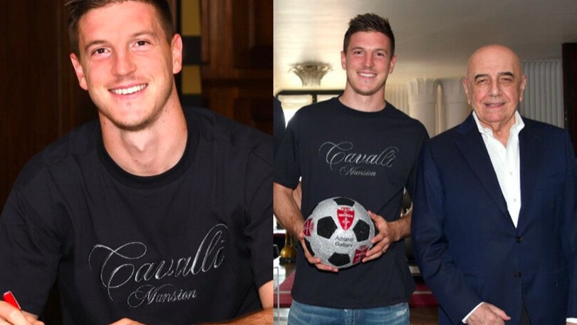 Cragno al Monza: firma sul contratto e foto con Galliani