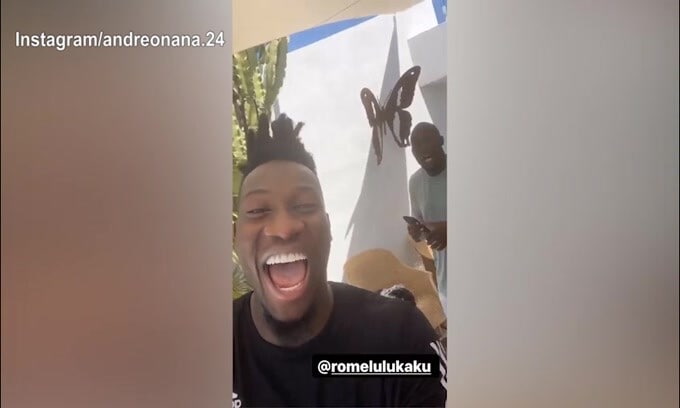 Inter in vacanza: Onana-Lukaku, eccoli insieme