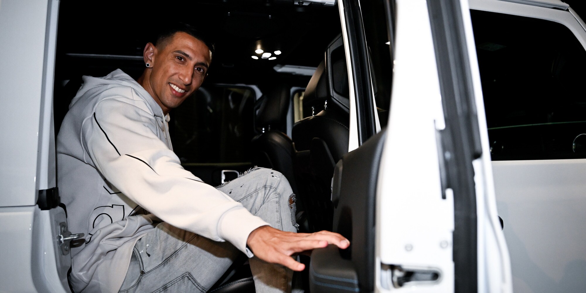 Di Maria è atterrato a Torino: inizia l'avventura alla Juve!