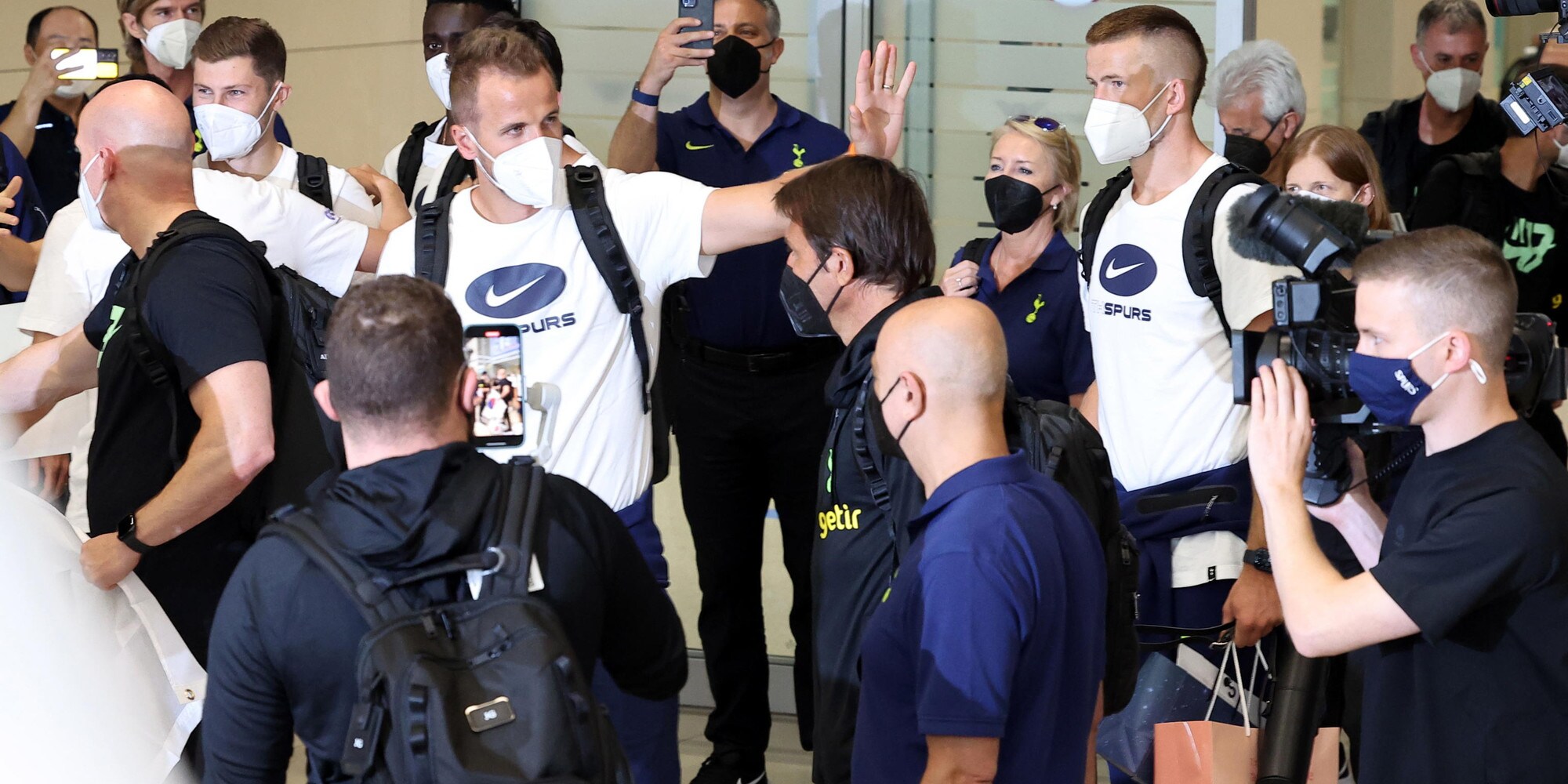 Tottenham, Conte è arrivato in Corea del Sud per il tour pre-campionato