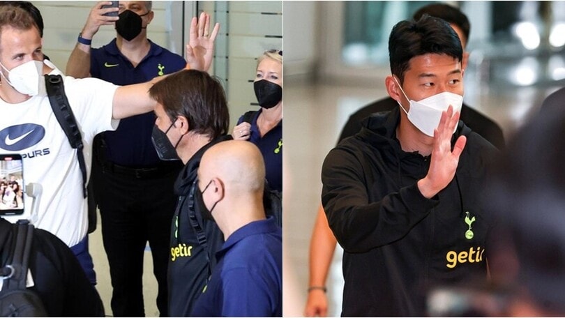 Tottenham, Conte è arrivato in Corea del Sud per il tour pre-campionato