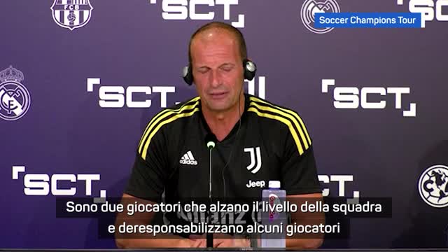 Allegri: "Pogba e Di Maria deresponsabilizzano la squadra"