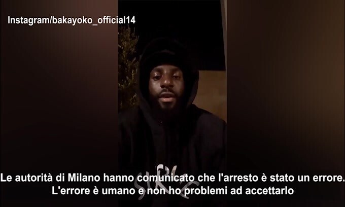 Bakayoko risponde alla polizia: "La mia vita era in pericolo"