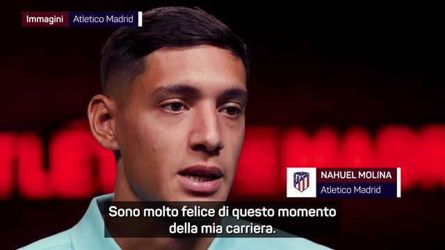 Molina dall'Udinese all'Atletico: "Momento importante per la mia carriera"