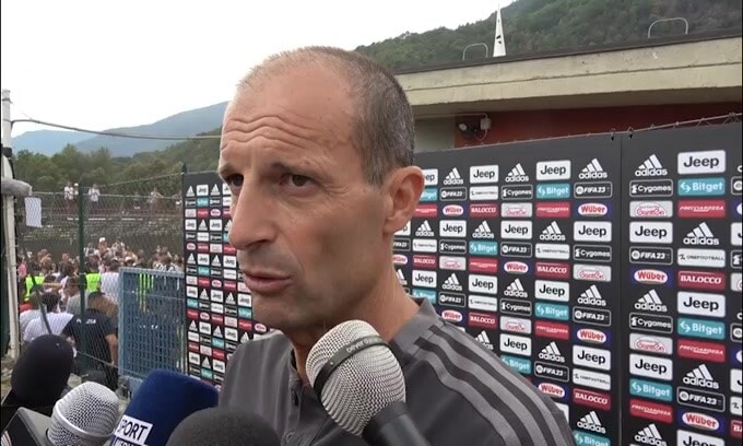 Allegri: "La società è vigile sul mercato"