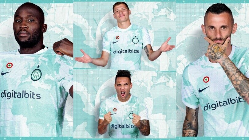 Il kit away dell'Inter: c'è la Terra sulla nuova maglia