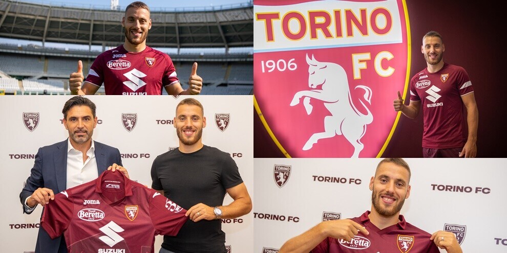 Torino, ufficiale Vlasic: le prime foto in maglia granata