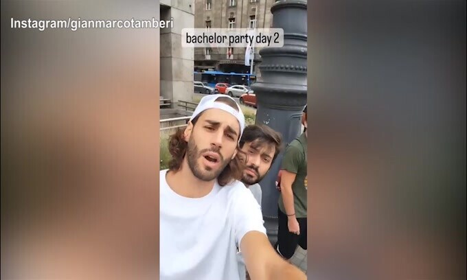 Tamberi travestito da cavallo, super addio al celibato!