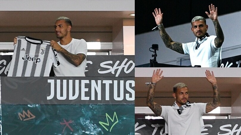 Juve in campo, Paredes in tribuna: lo Stadium lo acclama