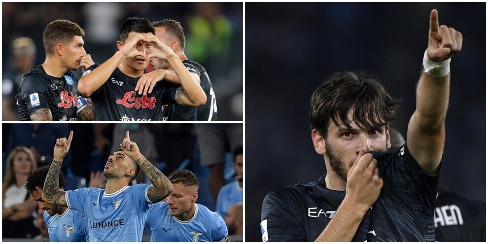 Napoli in volo con Kim e Kvaratskhelia: Lazio battuta in rimonta