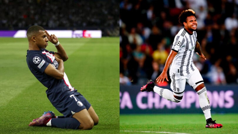 Juve, non basta McKennie: vince il Psg con super Mbappé