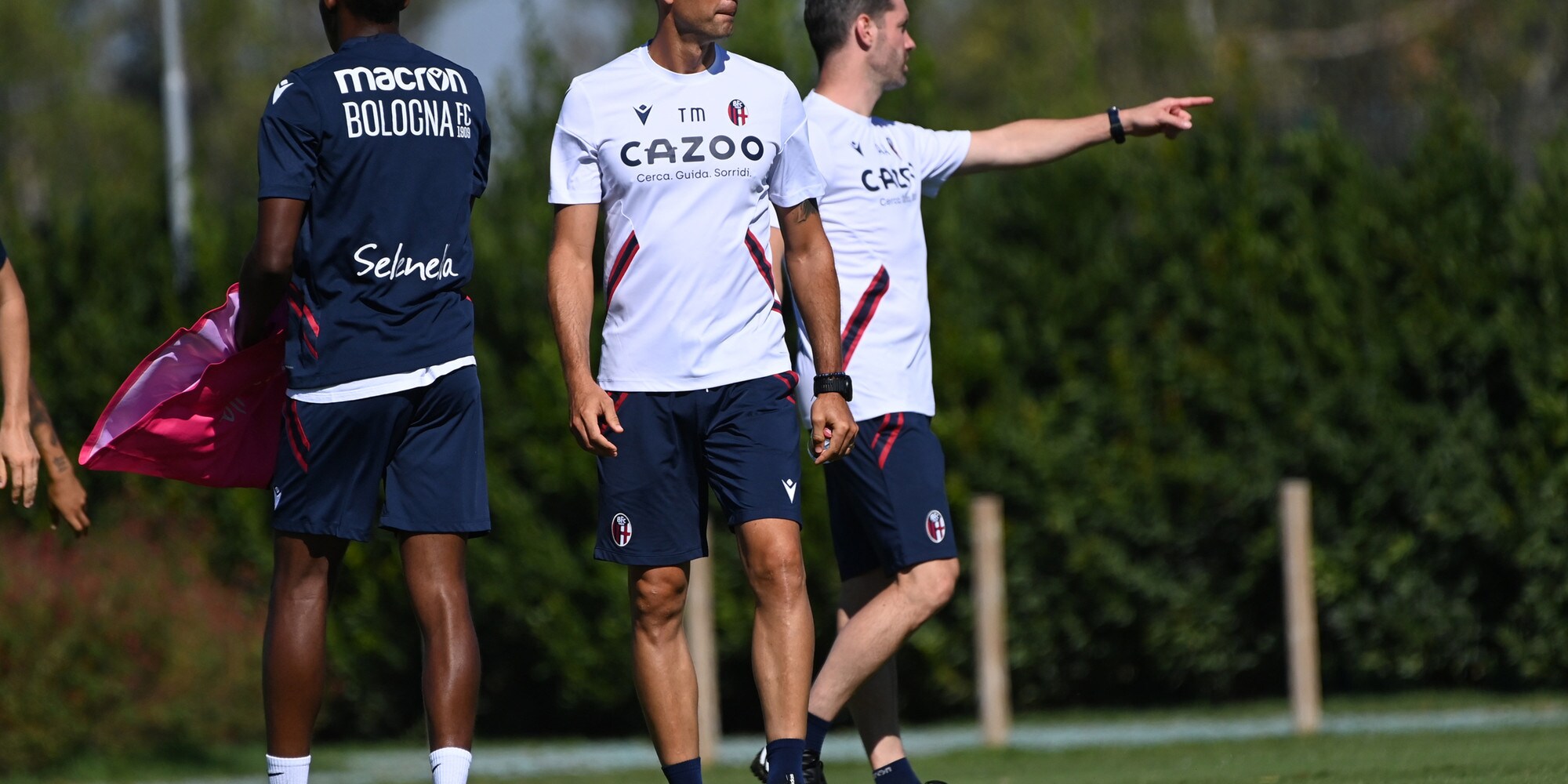 Bologna, ecco Thiago Motta: primo allenamento con la squadra