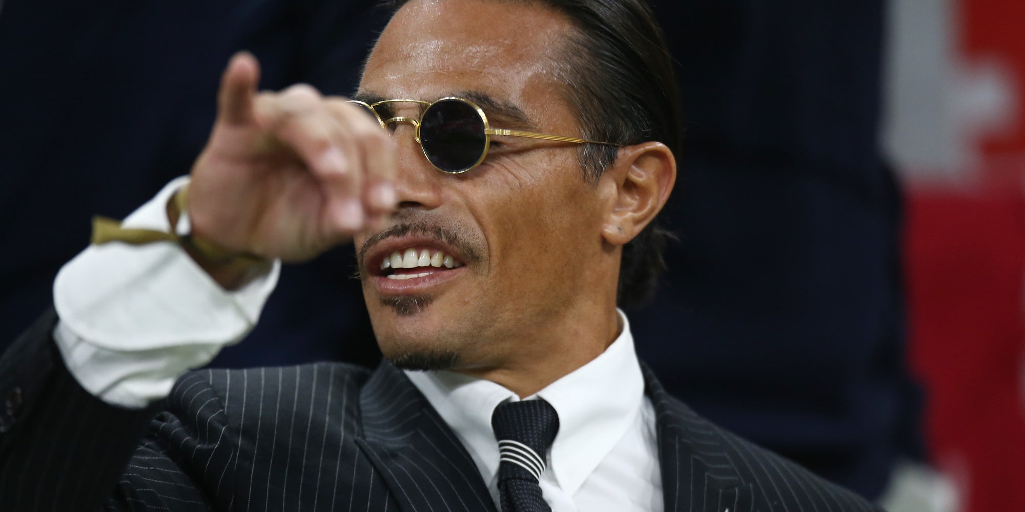 Milan-Napoli, c'è anche Salt Bae sugli spalti di San Siro