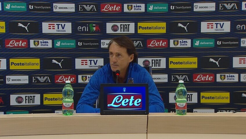 Mancini:"Dobbiamo avere voglia di giocare bene"