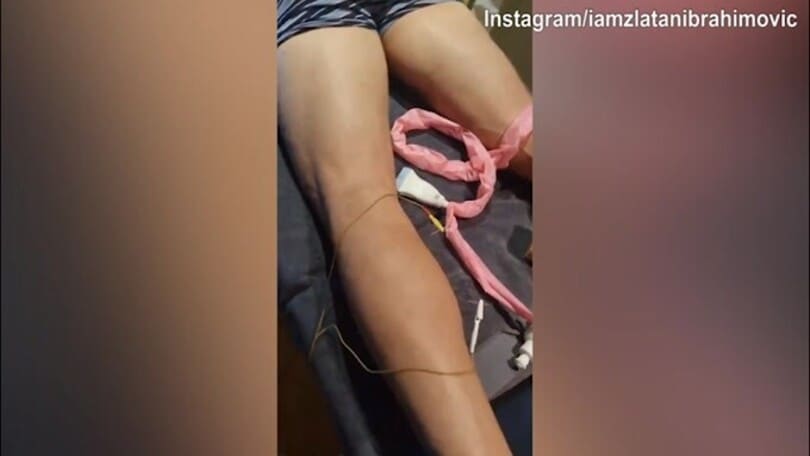 Milan, Ibra prosegue la riabilitazione: eccolo in azione!