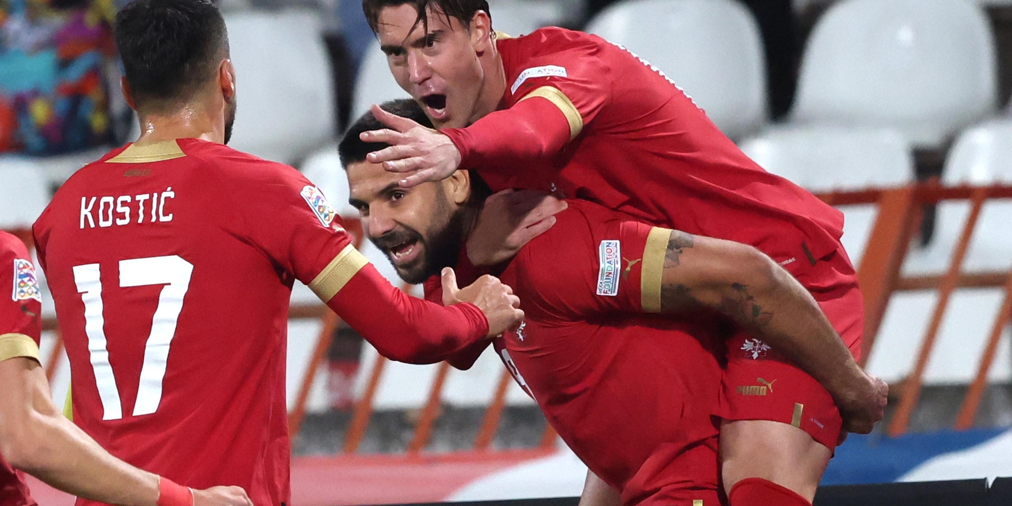 Mitrovic segna, Vlahovic esulta con lui: sarà Juventus stile Serbia?