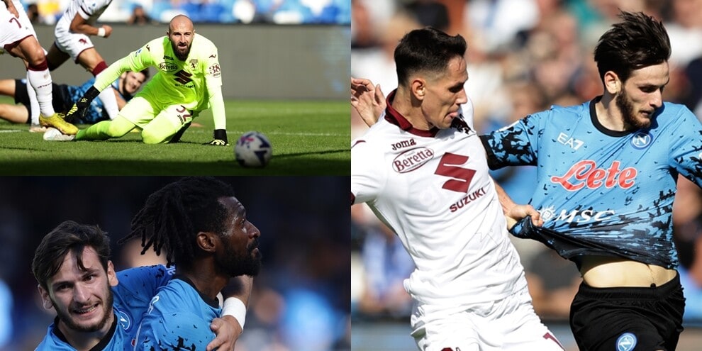 The Turin of Cairo and the mediocrity of ambitions 4 Turin, Sanabria is not enough: Napoli wins 3-1