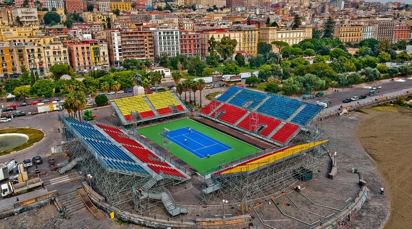 Tennis, la splendida cornice del Torneo ATP 250 Napoli