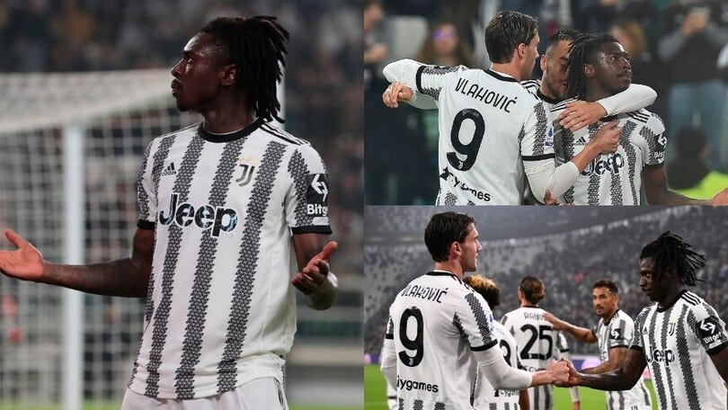 Juventus-Empoli: Kean, gioia silenziosa, poi l’abbraccio di Vlahovic