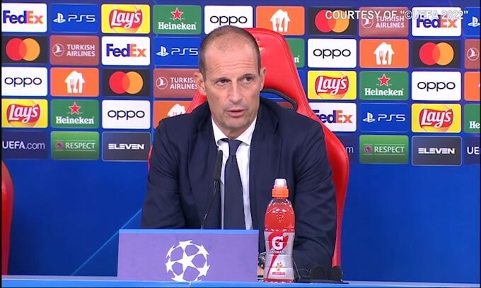 Allegri: “Per noi c’è solo un risultato”