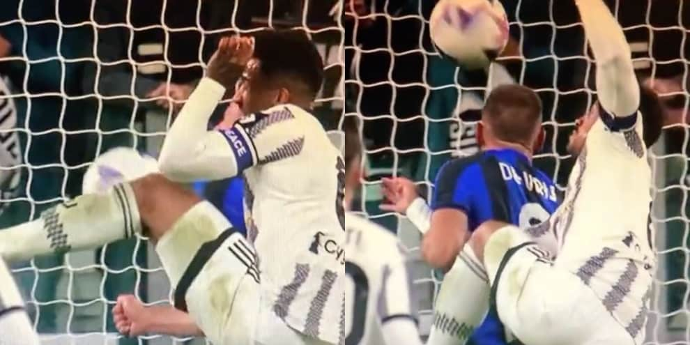 Juventus-Inter, il gol di Danilo convalidato e poi annullato da Doveri FOTO